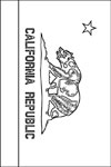 california flag coloring page