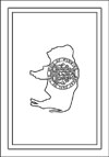 wyoming flag coloring page