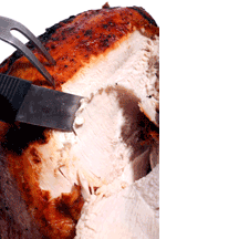 carving turkey