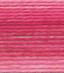 dmc brilliant tatting cotton thread variegated pink