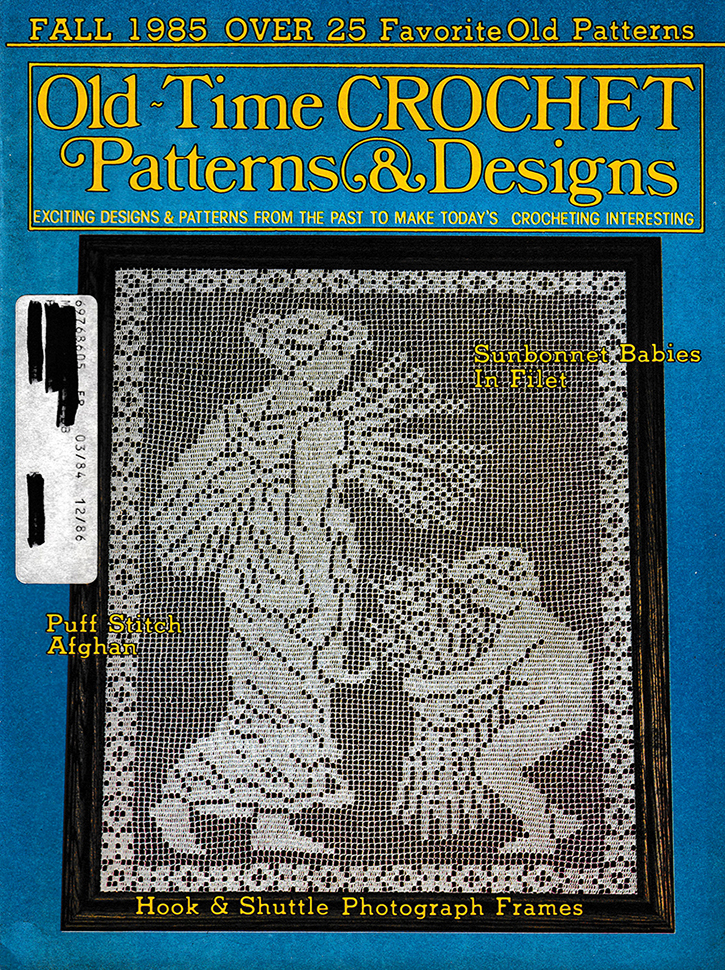 Old Time Crochet Patterns & Designs Magazine | Fall 1985