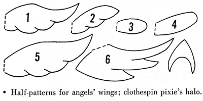 Angel Choir Figures Instructions and Pattern