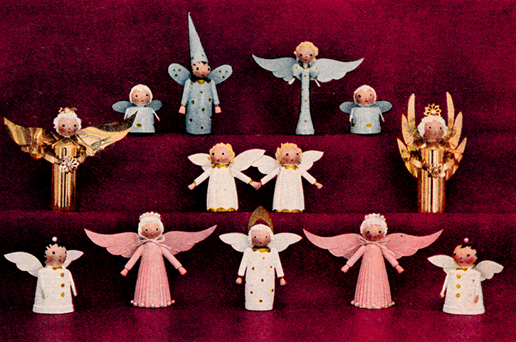 Angel Choir Figures Instructions and Pattern