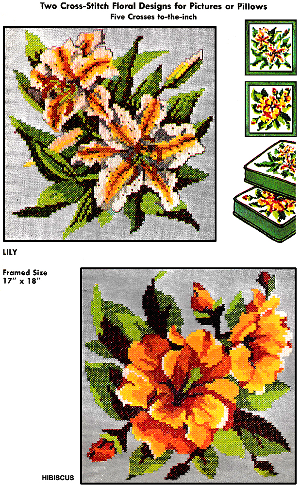 Lily and Hibiscus | McCall's No. 2454