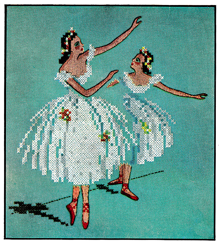 Ballet in Cross-stitch | McCall's No. 1806
