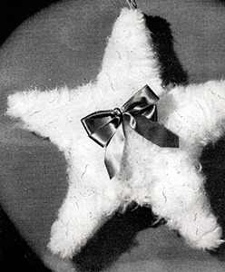 Fluff Star Ornament Pattern