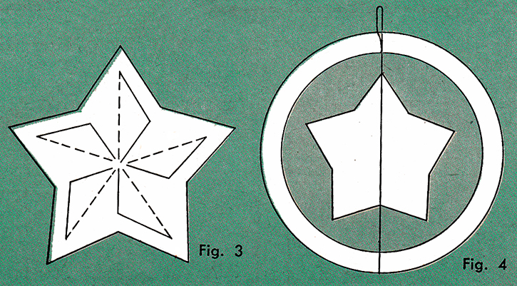 Pinwheel Star Wreath Pattern