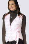 crochet belted vest pattern