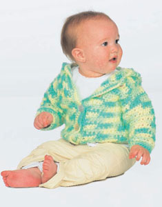 crochet baby hoodie