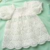 Whipped Cream Dress to Crochet for Baby Pattern