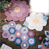 flower garden rugs crochet pattern