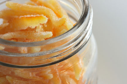candied orange peel recipe