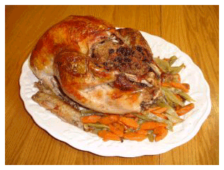 roasted turkey