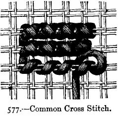 Common Cross Stitch.