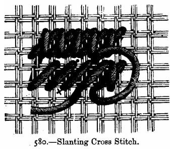 Slanting Cross Stitch.